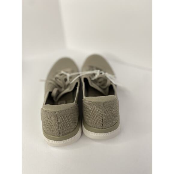 Skechers Taupe Swift Fit Hands Free Slip-In Women's Shoes 179181/TPE Sz 6 - Picture 3 of 7